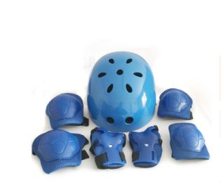 Bicycle Helmet Cover (Option: L-Blue)